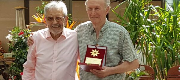 Goldene Verdienstzeichen an Ernst Raser