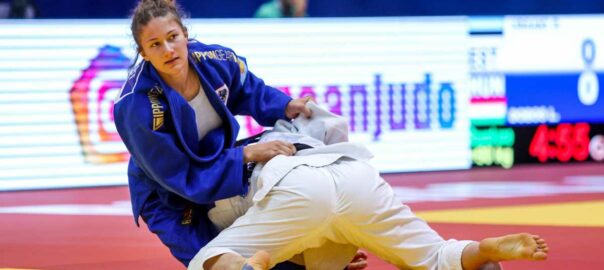 Jael Wernert (Vienna Samurai, -70kg) bei der EM U18 in Porec (CRO)