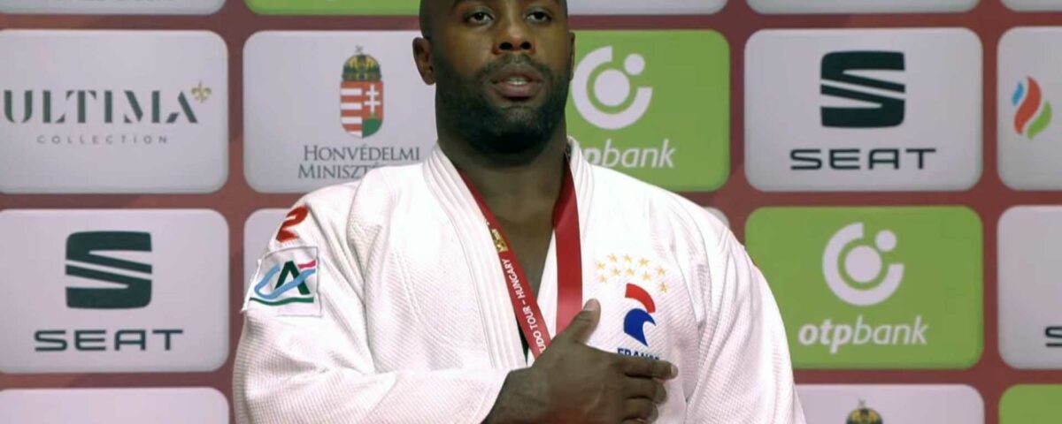 Teddy Riner (FRA) gewinnt den Grand Slam in Budapest (HUN)